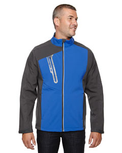 Ash City - North End Men's Terrain Colorblock Soft Shell with Embossed Print. 88176