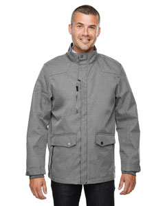 Ash City - North End Men's Uptown Three-Layer Light Bonded City Textured Soft Shell Jacket. 88672