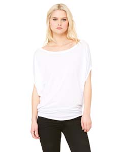 Bella + Canvas Ladies' Flowy Circle Top. B8806