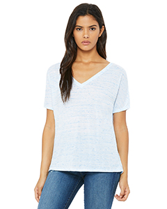 Bella + Canvas Ladies' Slouchy V-Neck T-Shirt. 8815
