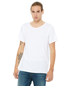 Bella + Canvas Men's Jersey Raw Neck T-Shirt. B3014