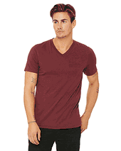 Bella + Canvas Unisex Triblend Short-Sleeve V-Neck T-Shirt. 3415C