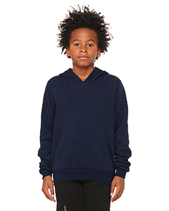 Bella + Canvas Youth Sponge Fleece Pullover Hooded Sweatshirt. 3719Y