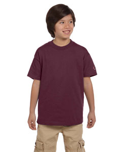 Champion Youth 6.1 oz. Short-Sleeve T-Shirt. T435