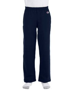 Champion Youth 9 oz. Double Dry Eco Open-Bottom Fleece Pant. P890