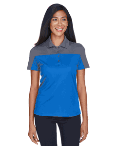 Core 365 Ladies' Balance Colorblock Performance Piqué Polo. CE101W