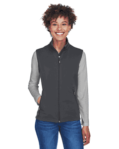 Core 365 Ladies' Cruise Two-Layer Fleece Bonded Soft Shell Vest. CE701W
