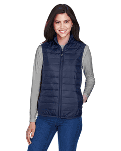 Core 365 Ladies' Prevail Packable Puffer Vest. CE702W