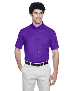 Core 365 Men's Optimum Short-Sleeve Twill Shirt. 88194