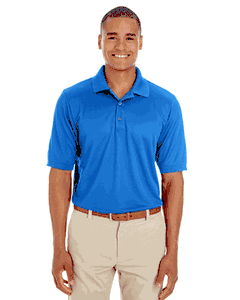 Core 365 Men's Pilot Textured Ottoman Polo. CE100