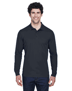 Core 365 Men's Tall Pinnacle Performance Long-Sleeve Piqué Polo. 88192T