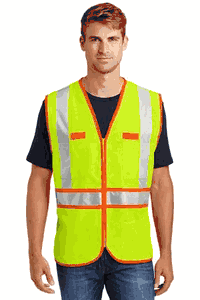CornerStone - ANSI 107 Class 2 Dual-Color Safety Vest. CSV407