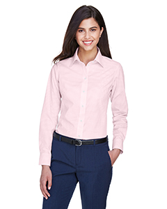 Devon & Jones Ladies' Crown Woven Collection Gingham Check. D640W