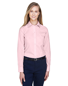 Devon & Jones Ladies' Crown Woven Collection Solid Broadcloth. D620W
