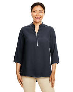 Devon & Jones Ladies' Perfect Fit 3/4-Sleeve Crepe Tunic. DP611W
