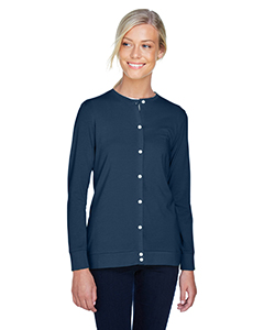 Devon & Jones Ladies' Perfect Fit Ribbon Cardigan. DP181W
