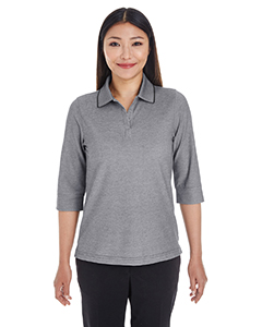 Devon & Jones Ladies' Pima-Tech Oxford Piqu Polo. DG220W
