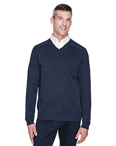 Devon & Jones Men's V-Neck Sweater. D475