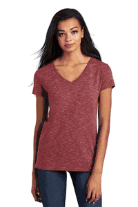 District® Women's Medal V-Neck Tee. DT664