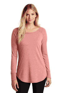 District® Women's Perfect Tri® Long Sleeve Tunic Tee. DT132L