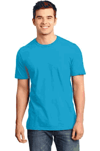 "VALUE TEES" Mens Fitted100% Ringspun Cotton Tee .