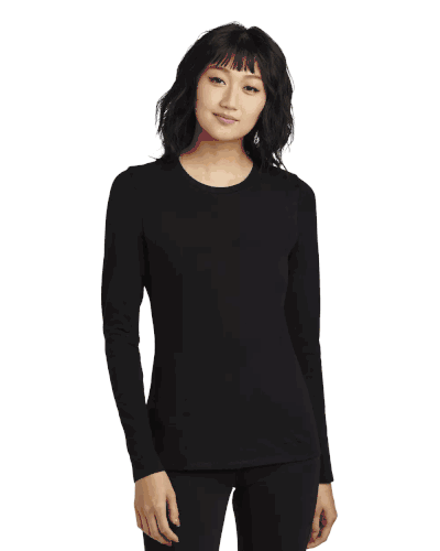 DT110 District® Women’s Perfect Blend® CVC Long Sleeve Tee