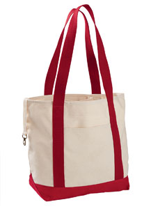 Econscious 12 oz. Organic Cotton Canvas Boat Tote Bag. EC8035