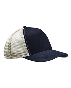 Econscious Recycled Semi-Curve 5-Panel Trucker. EC7065