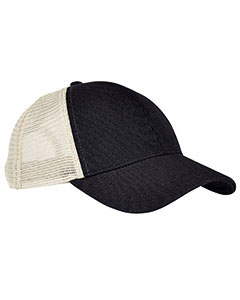 Econscious Unisex Hemp Eco Trucker Recycled Polyester Mesh Cap. EC7093