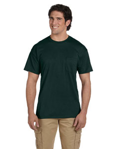 Gildan Adult 5.5 oz., 50/50 Pocket T-Shirt. G830 (White $7.49)