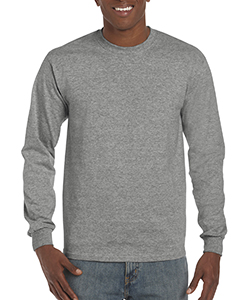 Gildan Hammer™ Adult   6 oz. Long-Sleeve T-Shirt. H400 (White $7.99)