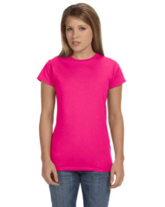 $3.89 Gildan Ladies' Softstyle® 4.5 oz. Fitted T-Shirt. G640L (White $3.55)