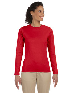 Gildan Ladies' Softstyle® 4.5 oz. Long-Sleeve T-Shirt. G644L (White $6.99)