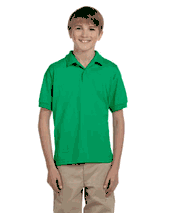 Gildan Youth 6 oz., 50/50 Jersey Polo. G880B