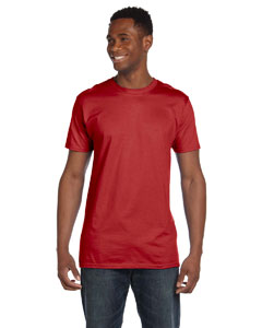 Hanes Adult 4.5 oz., 100% Ringspun Cotton nano-T T-Shirt. 4980