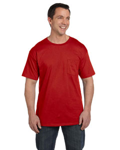 Hanes Adult 6.1 oz. Beefy-T with Pocket. 5190P