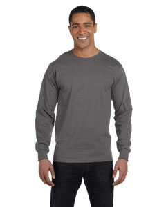 Hanes Adult 6.1 oz. Long-Sleeve Beefy-T. 5186