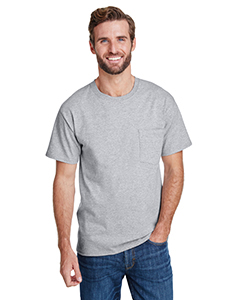 Hanes Adult Workwear Pocket T-Shirt. W110