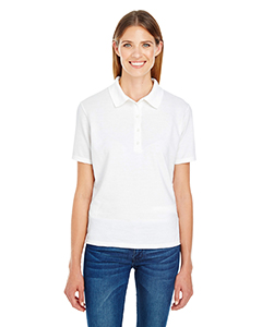 Hanes Ladies' 6.5 oz. X-Temp Piqu Short-Sleeve Polo with Fresh IQ. 035P