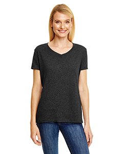 Hanes Ladies' X-Temp Triblend V-Neck T-Shirt. 42VT
