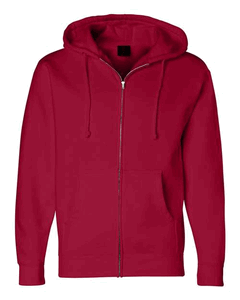 IND4000Z INDEPENDENT TRADING Unisex Heavyweight Full-Zip Hooded Sweatshirt