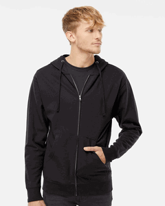 INDEPENDENT TRADING Unisex Midweight Full-Zip Hooded Sweatshirt SS4500Z