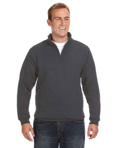 J America Adult Heavyweight Fleece Quarter-Zip. JA8634
