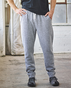 J America Adult Peppered Fleece Jogger. JA8705