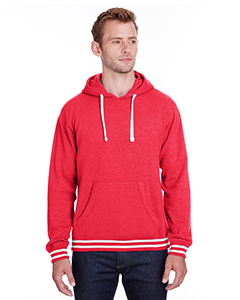J America Adult Relay Hooded Sweatshirt. JA8649