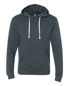 J America Adult Triblend Pullover Fleece Hood. JA8871