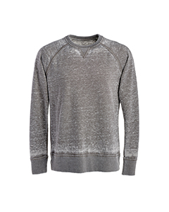 J America Adult Vintage Zen Crewneck Sweatshirt. JA8920