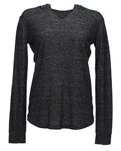 J America Ladies' Cozy Pullover Hoodie T-Shirt. JA8655