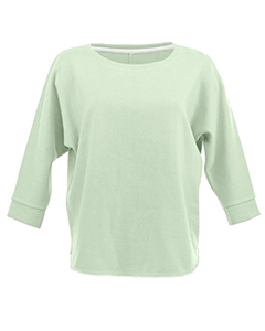J America Ladies' Lounge Dolman Fleece Crew. JA8685