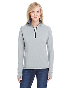 J America Ladies' Omega Stretch Quarter-Zip. JA8433